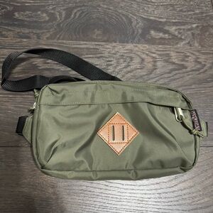Jansport Olive Green Crossbody Bag